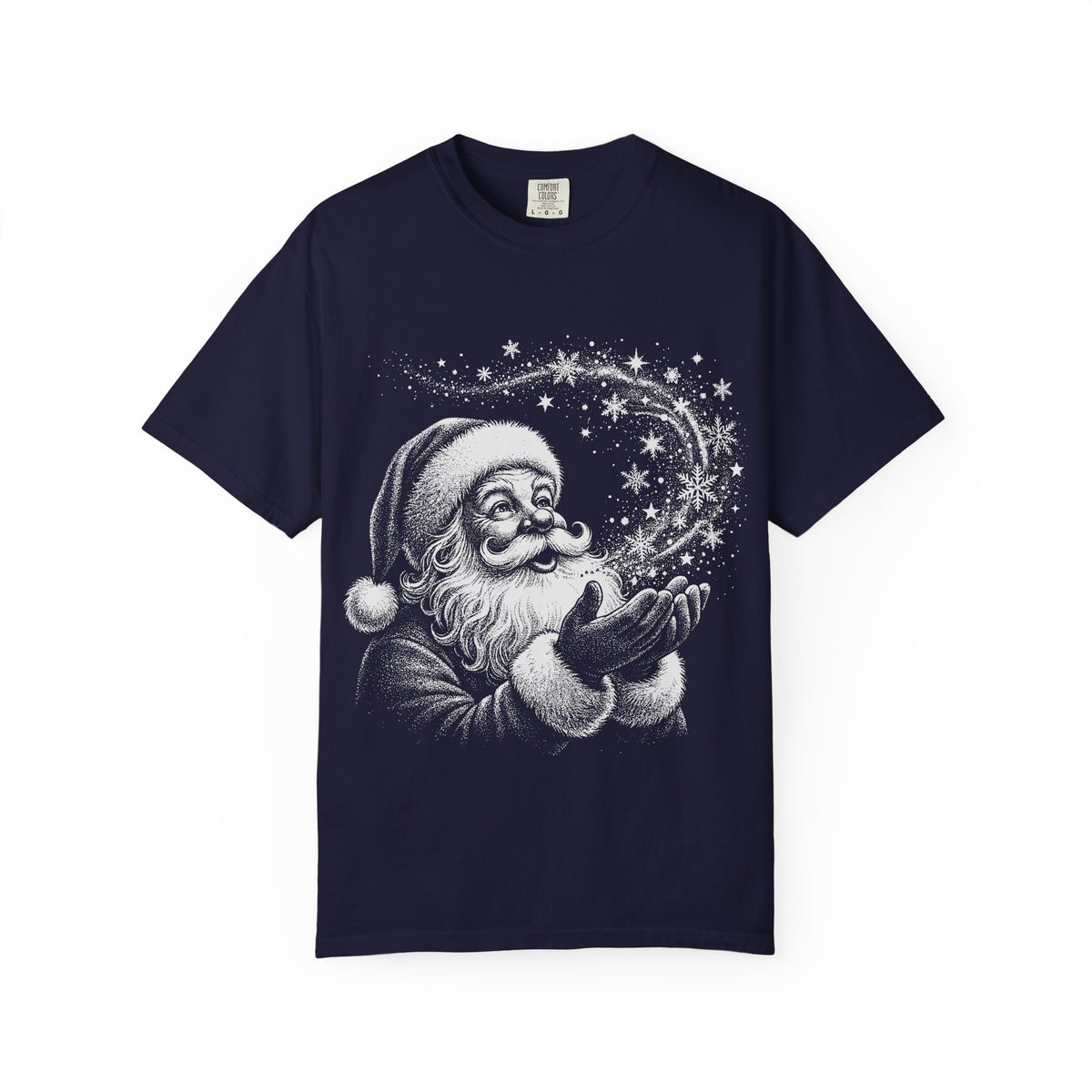 Vintage Santa Holiday Tee