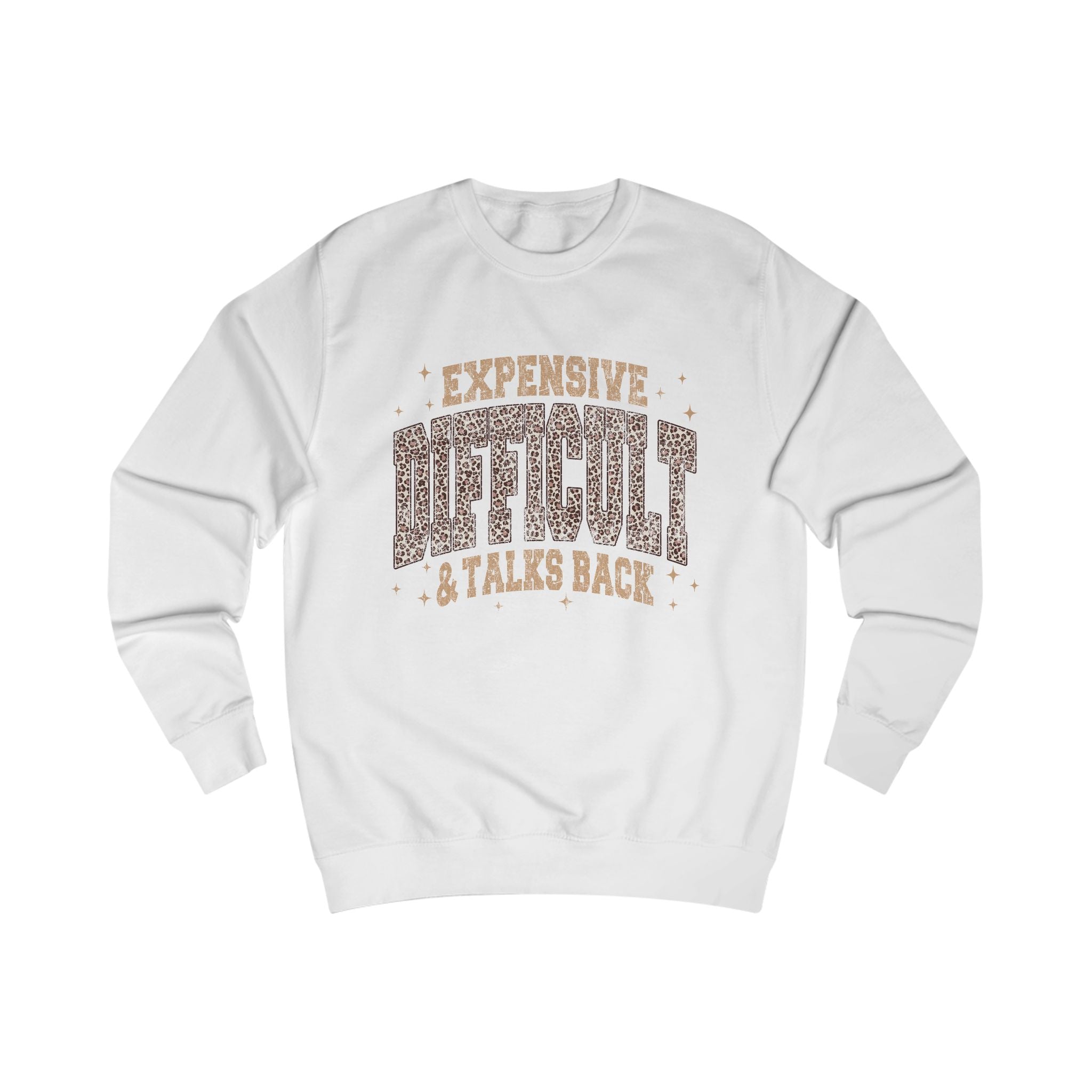 Leopard Luxe 'Expensive & Difficult' Sweatshirt