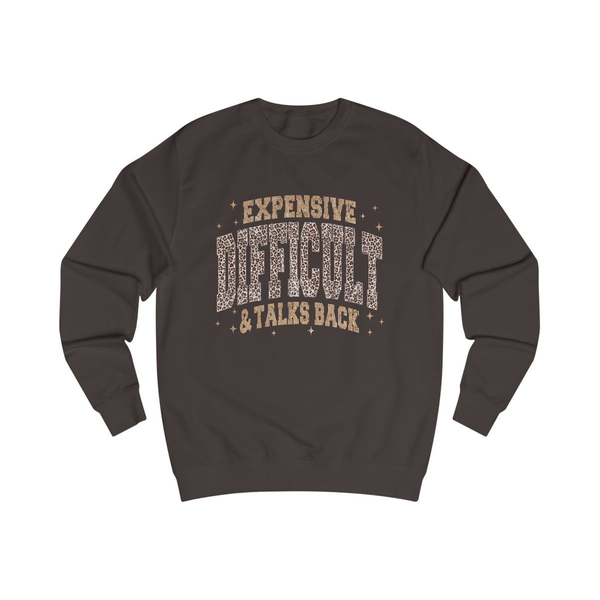 Leopard Luxe 'Expensive & Difficult' Sweatshirt
