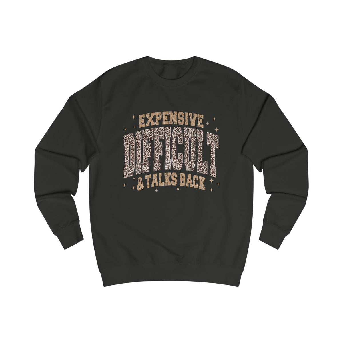 Leopard Luxe 'Expensive & Difficult' Sweatshirt