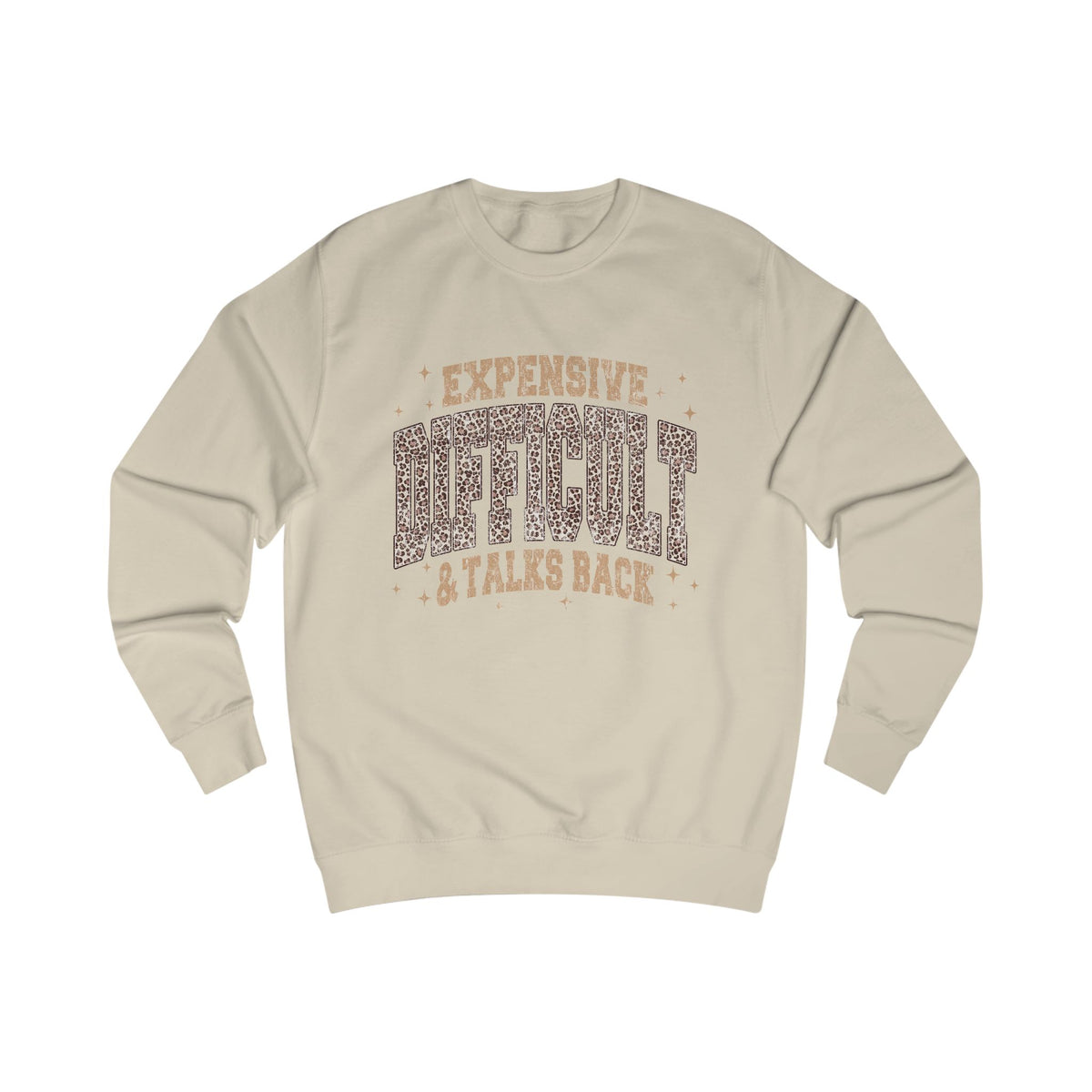 Leopard Luxe 'Expensive & Difficult' Sweatshirt