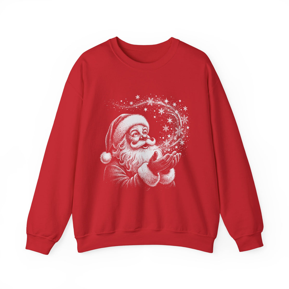 White Crewneck Sweatshirt - Minimal Classic Cozy Pullover