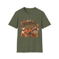 Football Y'all T-Shirt — Fall Pumpkins & Autumn Leaves Game Day Tee