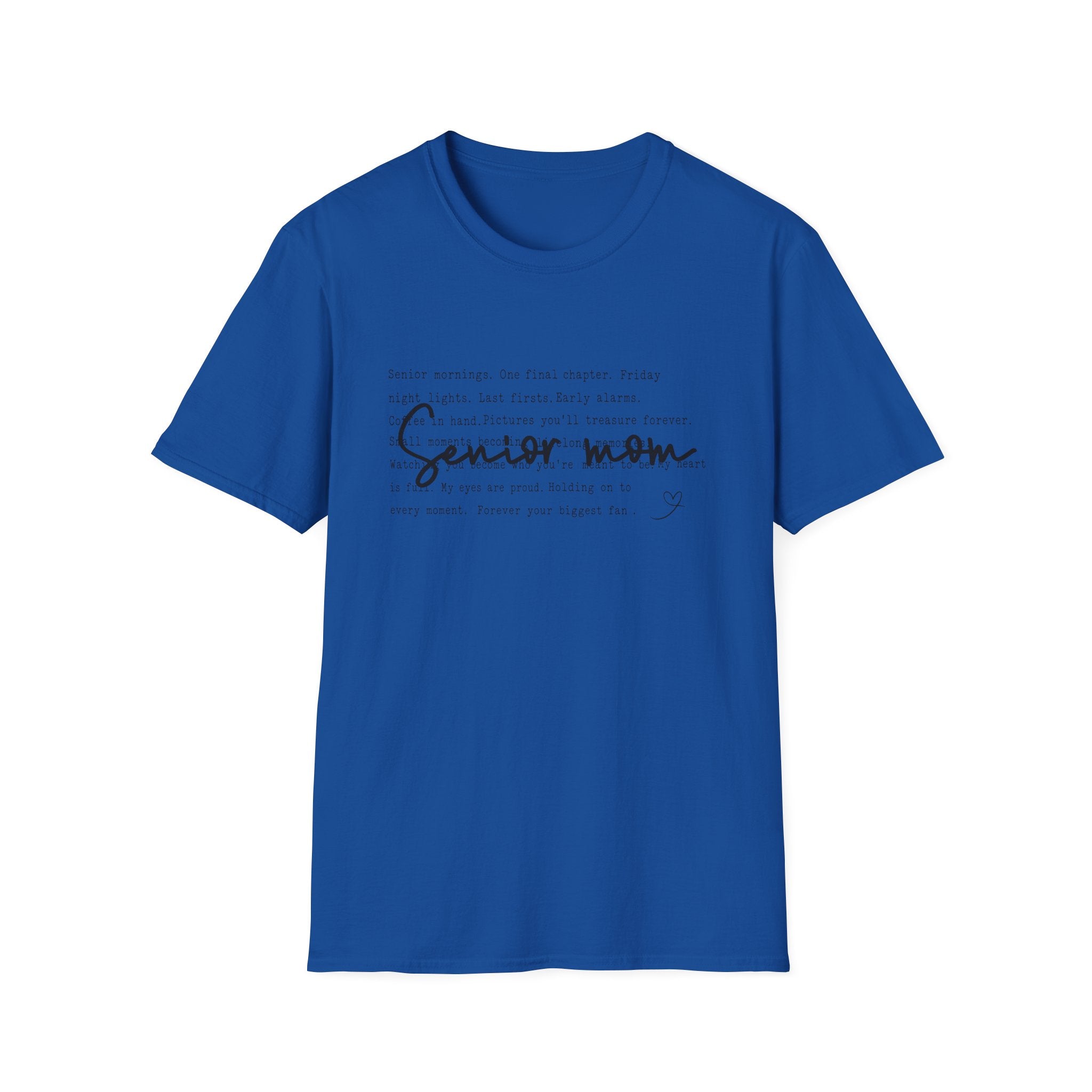 Senior Mom T-Shirt — Sentimental Graduation Gift for Mothers